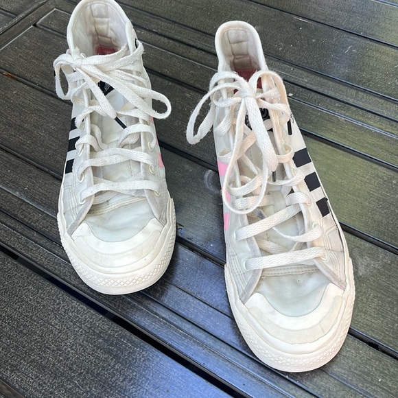 Nizza-Adidas-girls high top sneakers - Picture 2 of 10